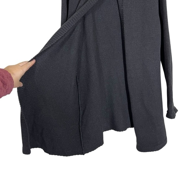 Bryn Walker Wool Blend Thick Chunky Knit Cardigan Size Medium - Picture 3 of 13